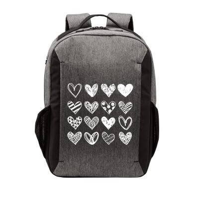 Valentines Day Pattern Hearts Vector Backpack