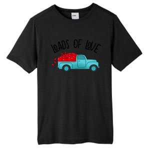 Valentines Day Pickup Dump Truck Loads Of Love Gift Tall Fusion ChromaSoft Performance T-Shirt