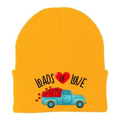 Valentines Day Pickup Truck Loads Of Love Gift Knit Cap Winter Beanie