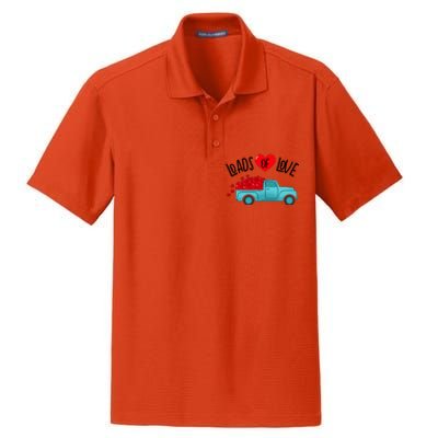 Valentines Day Pickup Truck Loads Of Love Gift Dry Zone Grid Polo