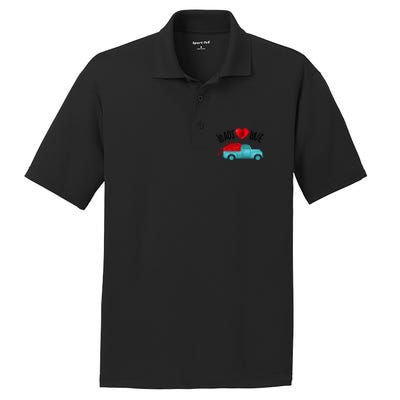 Valentines Day Pickup Truck Loads Of Love Gift PosiCharge RacerMesh Polo