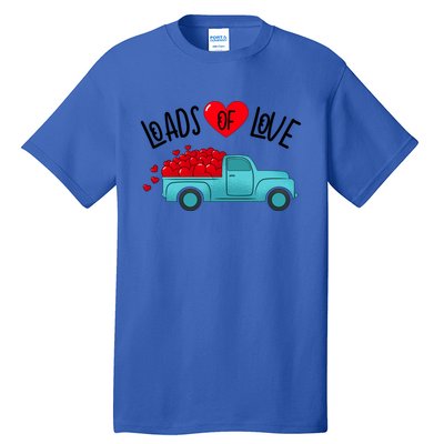 Valentines Day Pickup Truck Loads Of Love Gift Tall T-Shirt