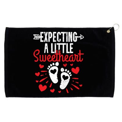 Valentines Day Pregnancy Announcet Meaningful Gift Grommeted Golf Towel