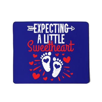 Valentines Day Pregnancy Announcet Meaningful Gift Mousepad