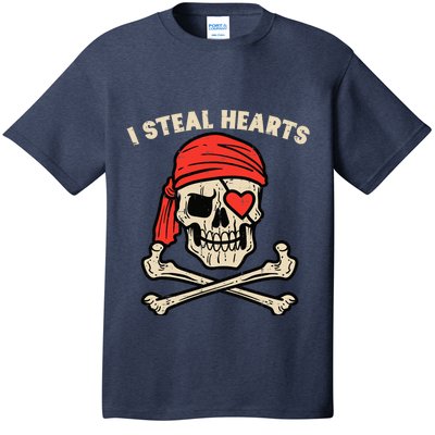 Valentines Day Pirate I Steal Hearts Cool T-Shirt