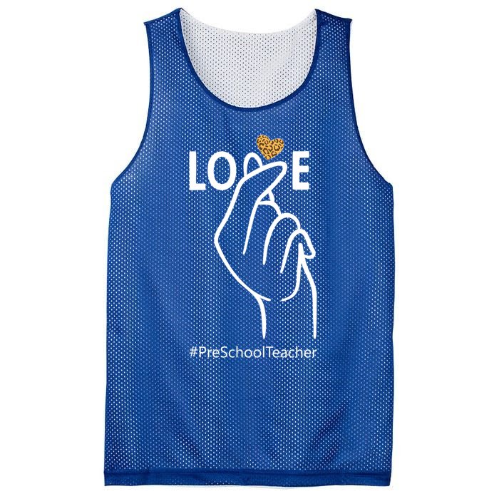 Valentines Day Preschool Teacher Cute Korean Finger Heart Cute Gift Mesh Reversible Basketball Jersey Tank