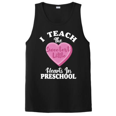 Valentines Day Preschool Teacher For Teachers In Love Gift PosiCharge Competitor Tank