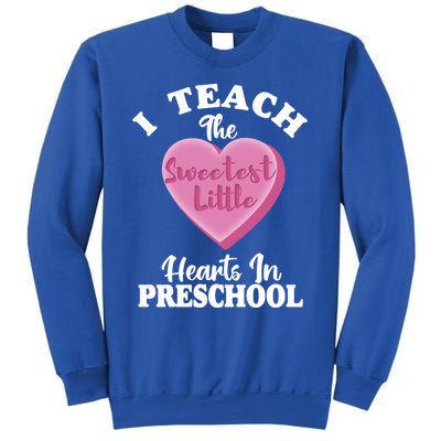 Valentines Day Preschool Teacher For Teachers In Love Gift Sweatshirt