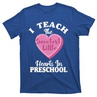 Valentines Day Preschool Teacher For Teachers In Love Gift T-Shirt