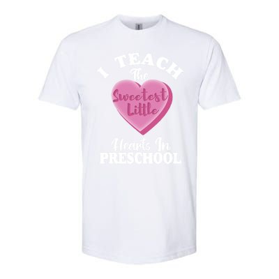 Valentines Day Preschool Teacher For Teachers In Love Gift Softstyle CVC T-Shirt