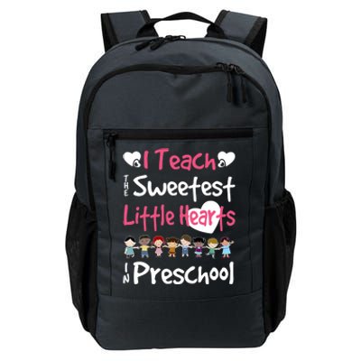 Valentines Day Preschool Teacher For Teachers In Love Gift Cute Gift Daily Commute Backpack