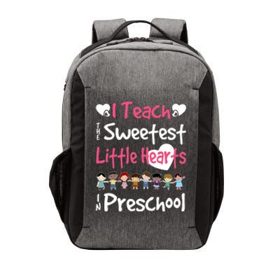 Valentines Day Preschool Teacher For Teachers In Love Gift Cute Gift Vector Backpack