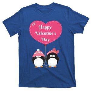 Valentine's Day Penguin Heart Gift T-Shirt