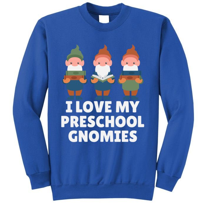 Valentines Day Preschool Teacher I Love My Gnomies Great Gift Sweatshirt