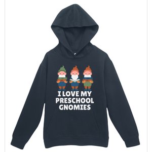 Valentines Day Preschool Teacher I Love My Gnomies Great Gift Urban Pullover Hoodie