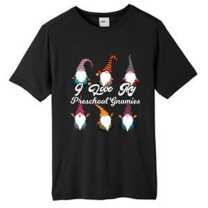 Valentines Day Preschool Teacher I Love My Gnomies Gift Tall Fusion ChromaSoft Performance T-Shirt