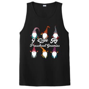 Valentines Day Preschool Teacher I Love My Gnomies Gift PosiCharge Competitor Tank