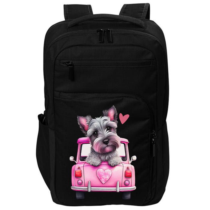 Valentines Day Puppy Cute Gift Impact Tech Backpack