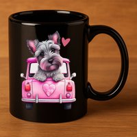 Valentines Day Puppy Cute Gift 11oz C Handle Ceramic Mug
