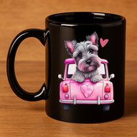 Valentines Day Puppy Cute Gift 11oz C Handle Ceramic Mug