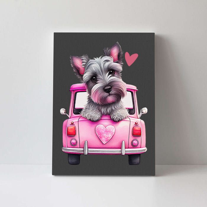 Valentines Day Puppy Cute Gift Canvas