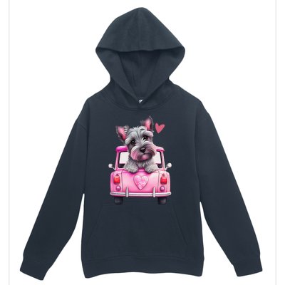 Valentines Day Puppy Cute Gift Urban Pullover Hoodie