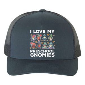 Valentines Day Preschool Teacher I Love My Gnomies Cute Gift Yupoong Adult 5-Panel Trucker Hat