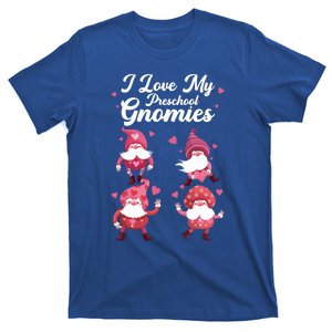 Valentines Day Preschool Teacher I Love My Superhero Gnomies Great Gift T-Shirt