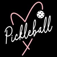ValentineS Day Pickleball Heart Funny Heart Shape Mousepad