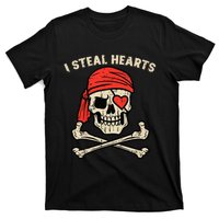 Valentines Day Pirate I Steal Hearts Cool T-Shirt