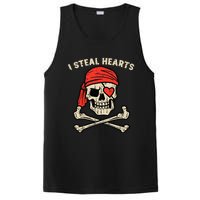 Valentines Day Pirate I Steal Hearts Cool PosiCharge Competitor Tank