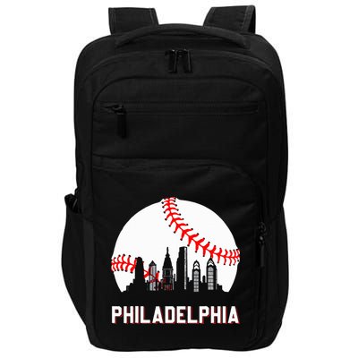 Vintage Distressed Philly Baseball Lovers Impact Tech Backpack