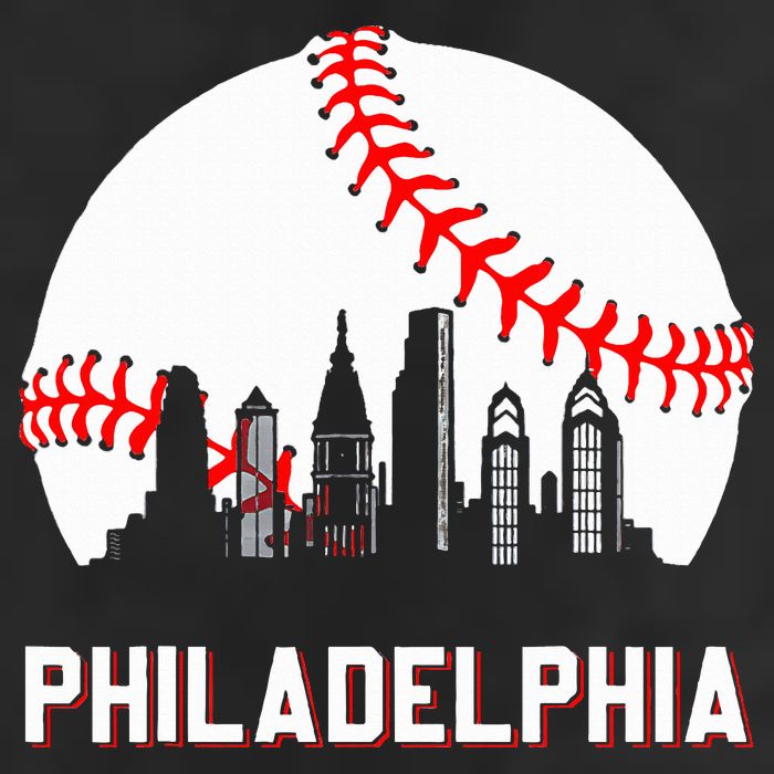 Vintage Distressed Philly Baseball Lovers Beanie