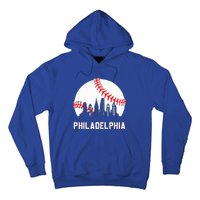 Vintage Distressed Philly Baseball Lovers Hoodie