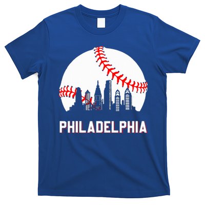 Vintage Distressed Philly Baseball Lovers T-Shirt
