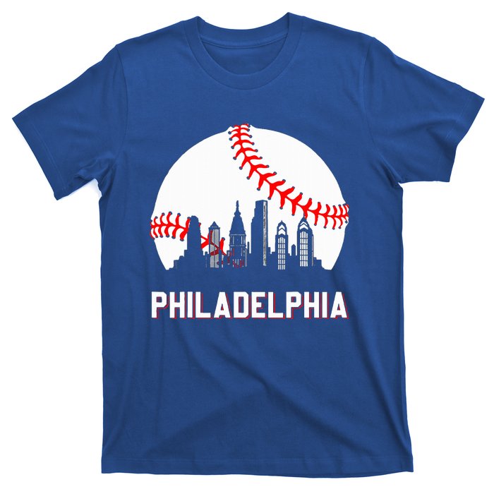 Vintage Distressed Philly Baseball Lovers T-Shirt