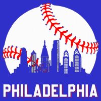 Vintage Distressed Philly Baseball Lovers Womens Tank Top