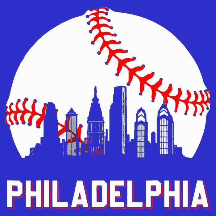 Vintage Distressed Philly Baseball Lovers Womens Tank Top