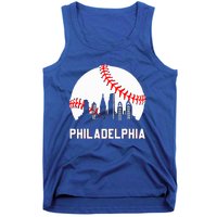 Vintage Distressed Philly Baseball Lovers Tank Top