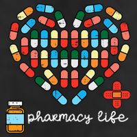 Valentines Day Pharmacy Life Pill Heart Pharmacist Hat