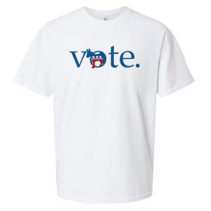 Vote Democratic Party Donkey 2024 Election Vote Biden Sueded Cloud Jersey T-Shirt