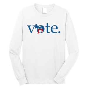 Vote Democratic Party Donkey 2024 Election Vote Biden Long Sleeve Shirt