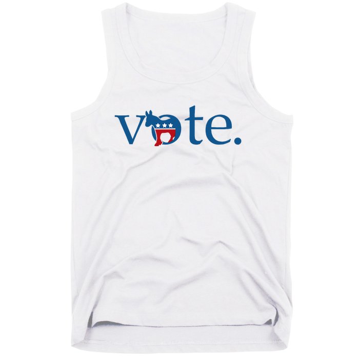 Vote Democratic Party Donkey 2024 Election Vote Biden Tank Top