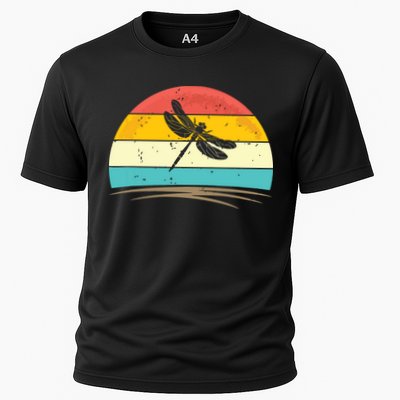 Vintage Dragonfly Retro Distressed Dragonfly Lover Performance Shirt