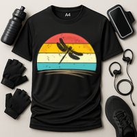 Vintage Dragonfly Retro Distressed Dragonfly Lover Performance Shirt