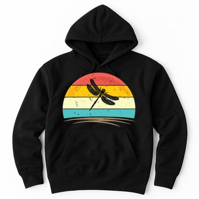 Vintage Dragonfly Retro Distressed Dragonfly Lover Hoodie