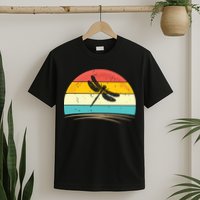 Vintage Dragonfly Retro Distressed Dragonfly Lover T-Shirt