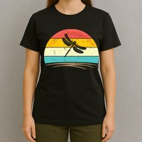 Vintage Dragonfly Retro Distressed Dragonfly Lover T-Shirt