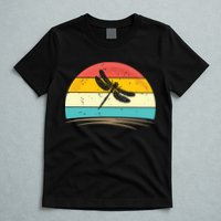Vintage Dragonfly Retro Distressed Dragonfly Lover T-Shirt