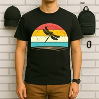 Vintage Dragonfly Retro Distressed Dragonfly Lover T-Shirt
